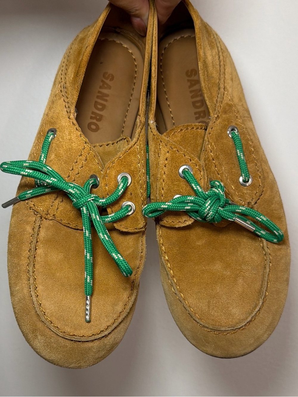 SANDRO Suede Loafers